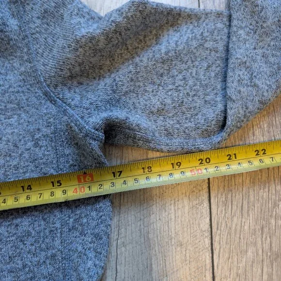 The North Face Crescent Sunset Hooded Full Zip Sweater S Gorpcore Cozy Minimal - Picture 10 of 13